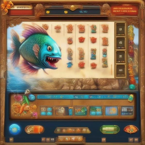 Lucky Dragon Fish Game Online Interface