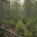 Maine Game Warden Patrolling the Wilderness