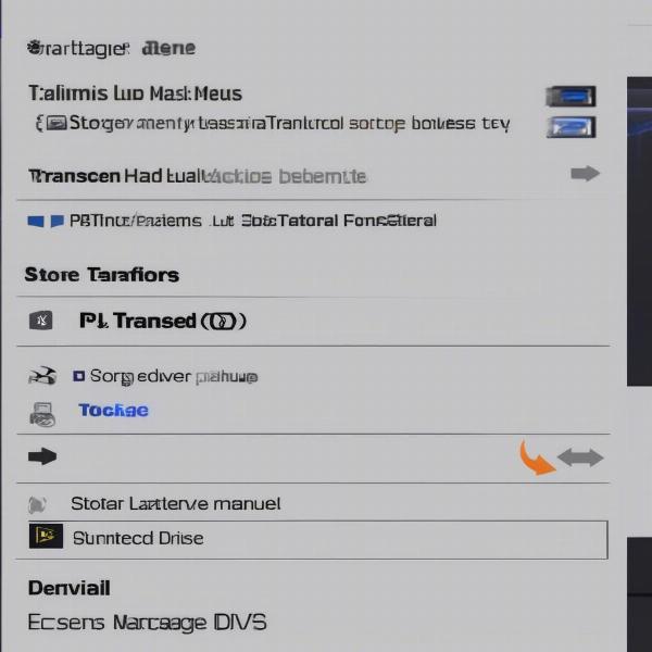 Managing game storage on a PS5 using an external hard drive.