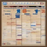 March Madness Play-In Game Schedule and Broadcast Details