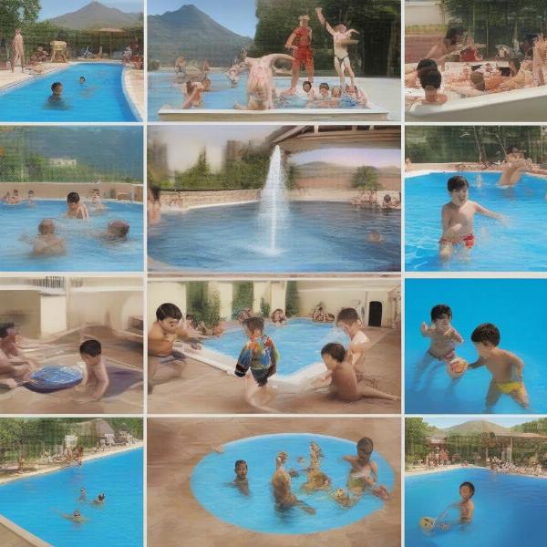 Children Playing Different Versions of Marco Polo Around the World