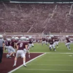 Aggies in Action at the Maroon and White Game 2024