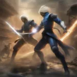 Metal Gear Rising: Revengeance Final Battle Scene