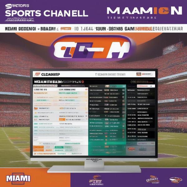 Miami Clemson Game Broadcast Schedule