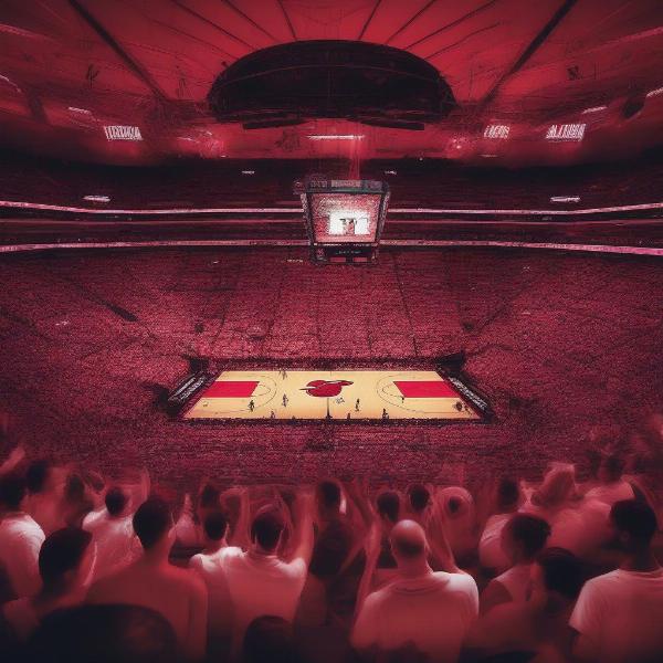 Miami Heat Basketball Game Fans