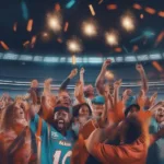 Miami KC Fans Celebrating Victory