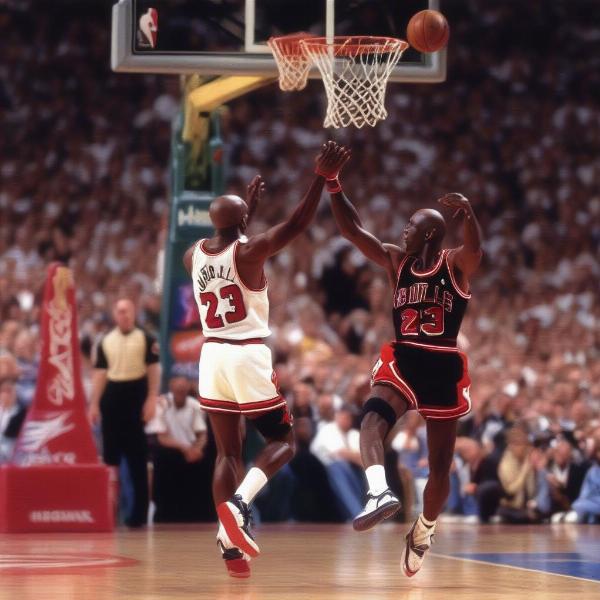 Michael Jordan "The Last Shot" Game Winner
