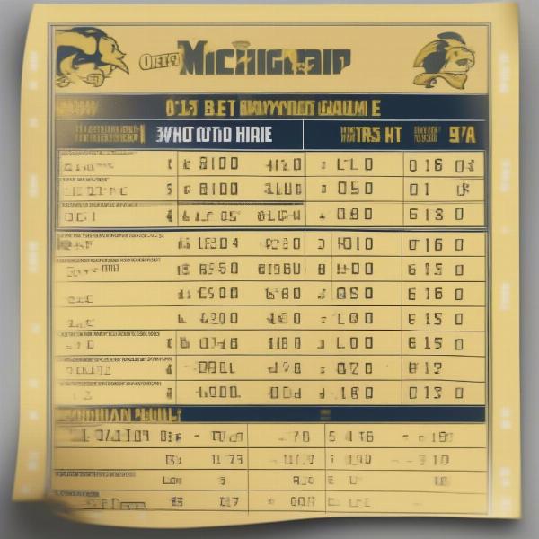 Michigan Football Point Spread Explained