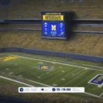 Michigan Iowa Game Kickoff Time on TV Screen