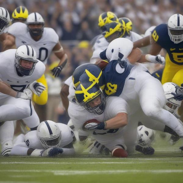 Michigan Penn State Game Highlight