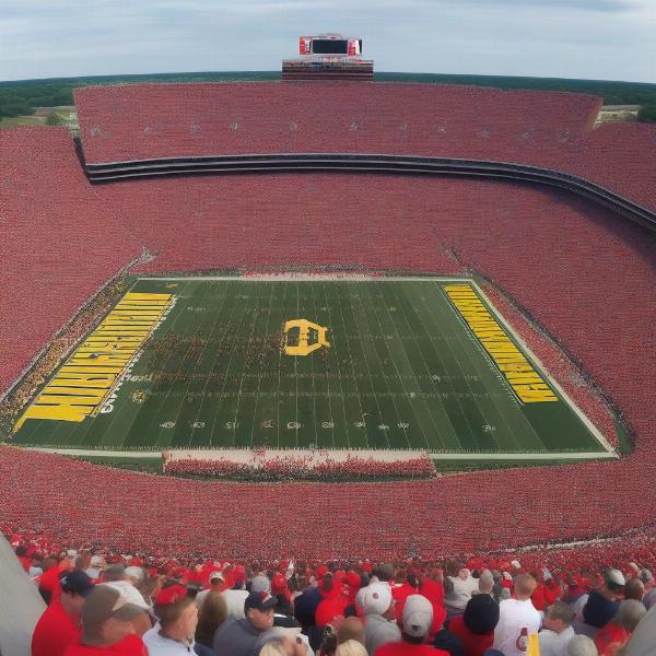 The Impact of The Big House on Point Spreads