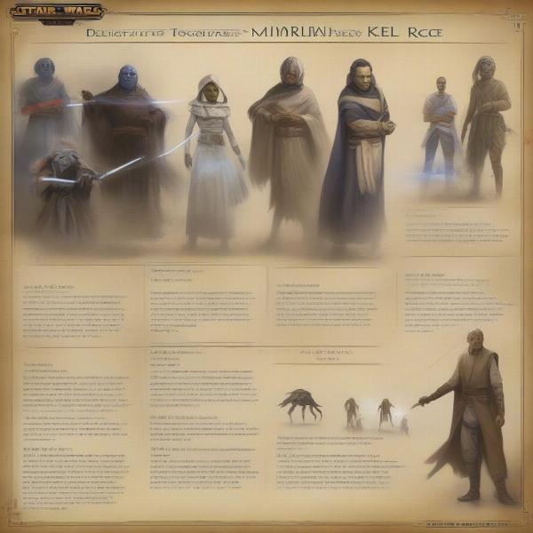 Star Wars RPG: Exploring the Unique Abilities of Mirialan, Togruta, and Kel Dor