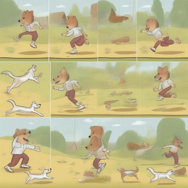 Variations of what time is it mister wolf game