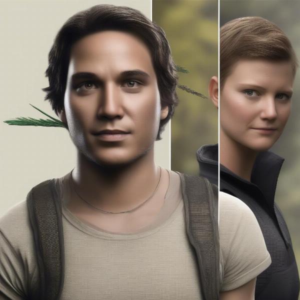 MoistCritikal and Hunger Games Character Comparison