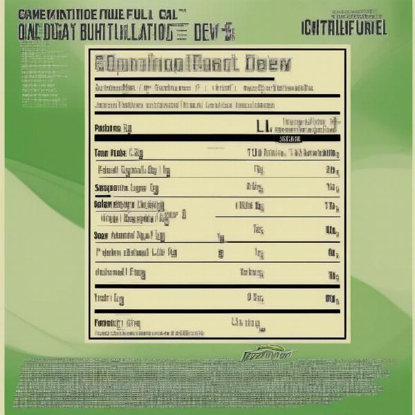 Mountain Dew Game Fuel Ingredients List