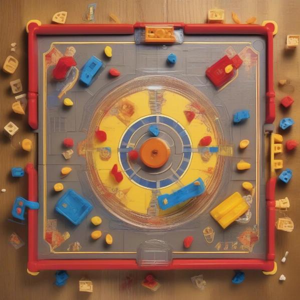 Completed Mouse Trap Game Setup