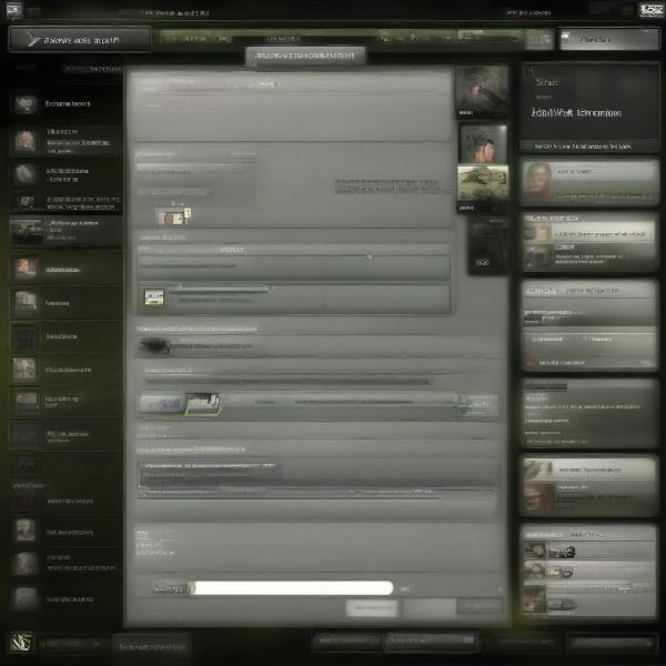 MW3 Chat Interface Screenshot