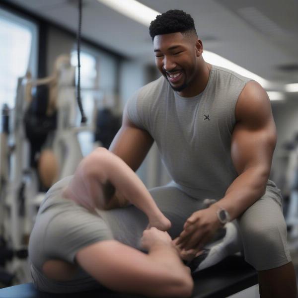 Myles Garrett Training and Recovery