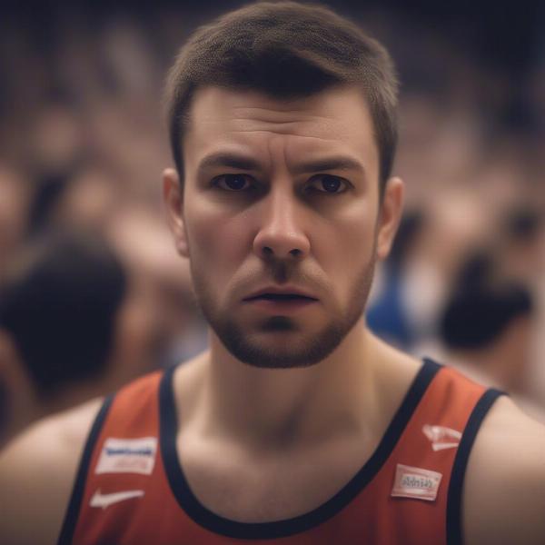 Nathan feeling the pressure of the championship game