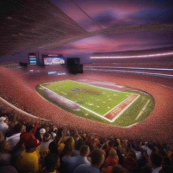 The Atmosphere of the National Championship Game