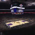 NBA Game Quarter Clock Display