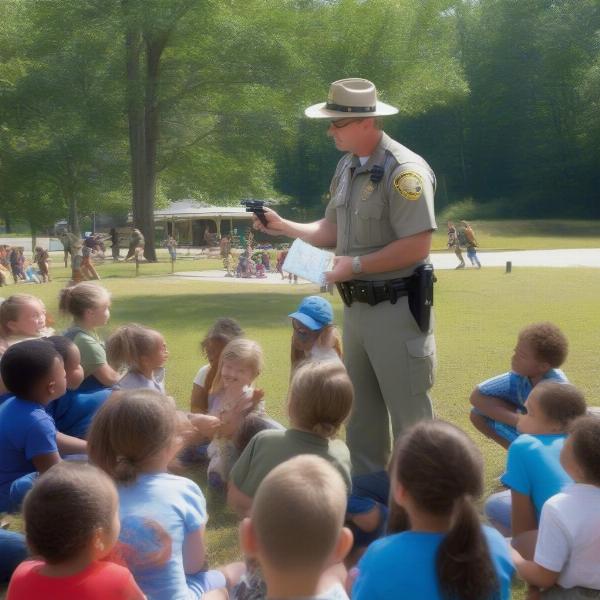 North Carolina Game Warden Community Outreach