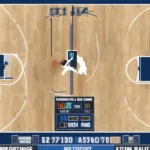 NCAA Men's Basketball Game Clock