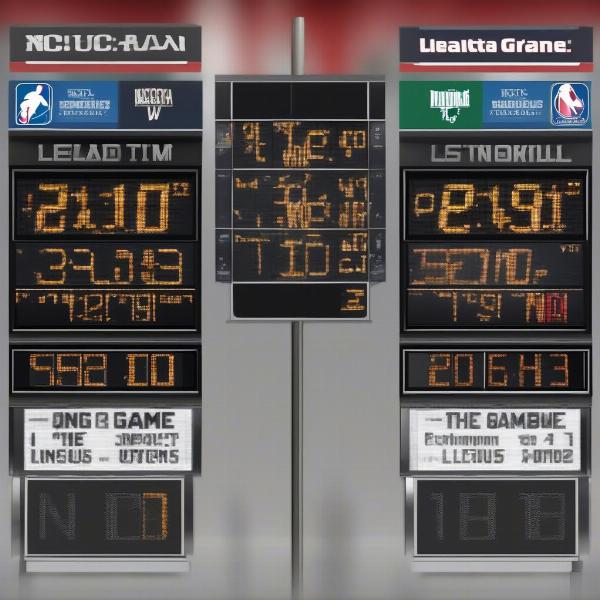 Comparison of NCAA and NBA Game Clocks