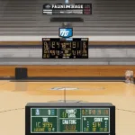 NCAA Women's Basketball Game Time Clock