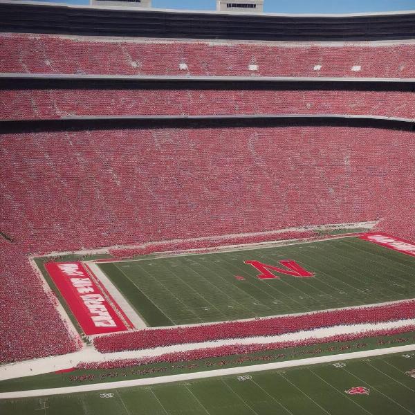 Nebraska Spring Game Televised at Memorial Stadium