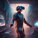 Next-Gen VR Gaming Experience with Haptic Suit and Advanced Headset