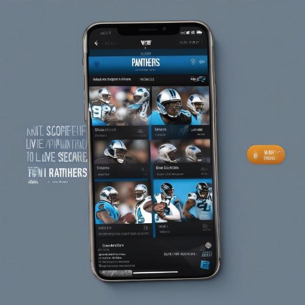 Key Features of the NFL app for Carolina Panthers Fans