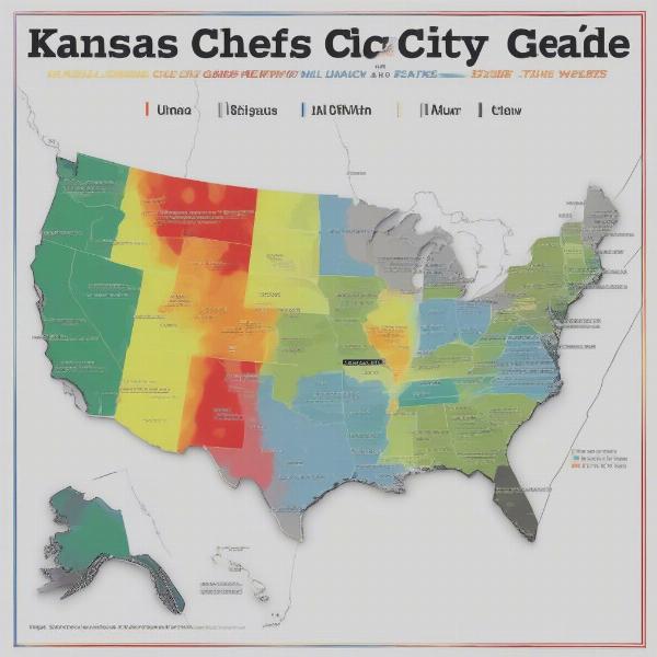 NFL Broadcast Map for Kansas City Chiefs Games