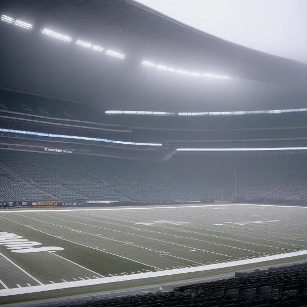NFL Game Delayed Due to Weather Conditions