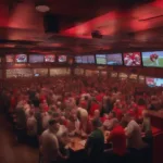 Fans in Germany Watching the Chiefs Game