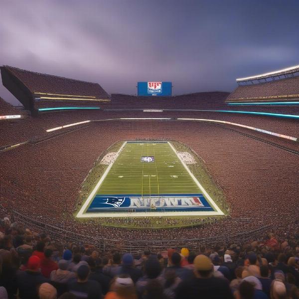NFL Monday Night Football Doubleheader Stadium