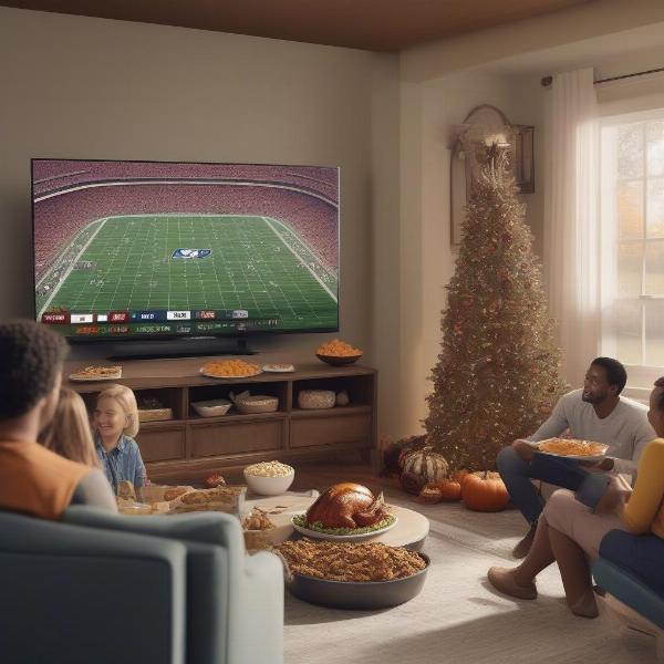 NFL Thanksgiving Streaming Options on Smart TV