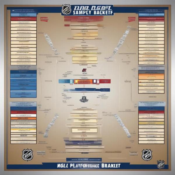 NHL Playoff Bracket and Seeding Example