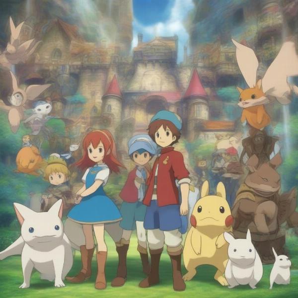 Ni no Kuni: A Stunning JRPG with Familiar Spirit Companions