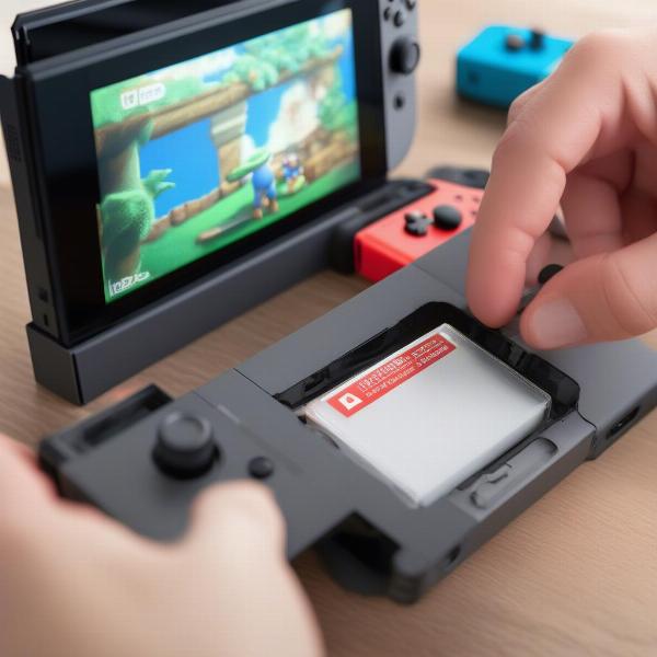 Nintendo Switch physical game cartridge