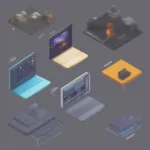 No-Code Game Engines Interface
