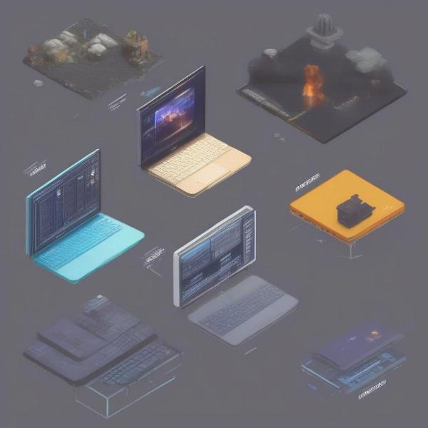 No-Code Game Engines Interface