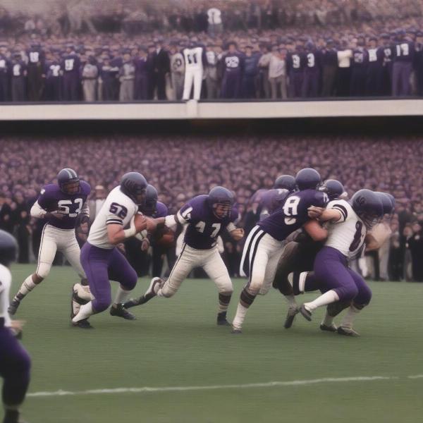 Northwestern Wildcats Classic Rivalry Game