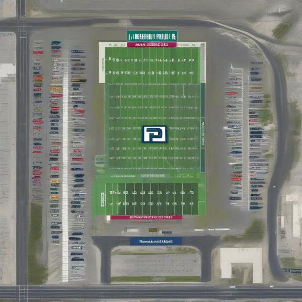 Official parking lots at Lincoln Financial Field for Eagles Games
