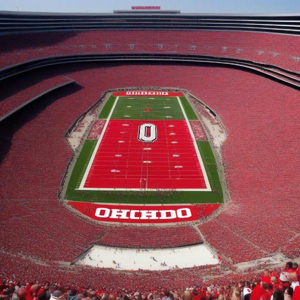 Ohio Stadium Packed with Fans