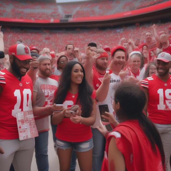 Ohio State Fans Connecting Online