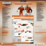 Oklahoma State Football Schedule Calendar