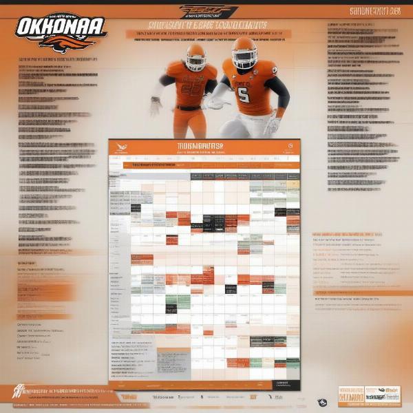 Oklahoma State Football Schedule Calendar