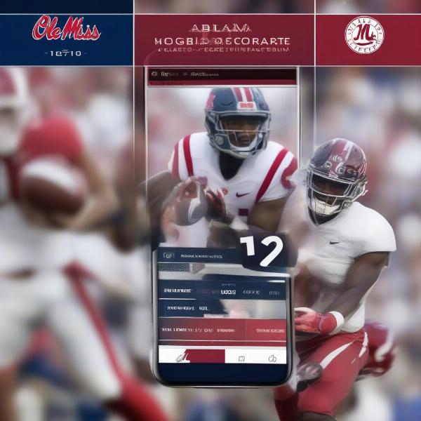 Ole Miss vs. Alabama Game Day App
