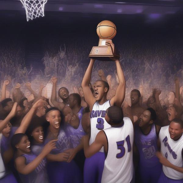 Ravens Winning the Championship Game